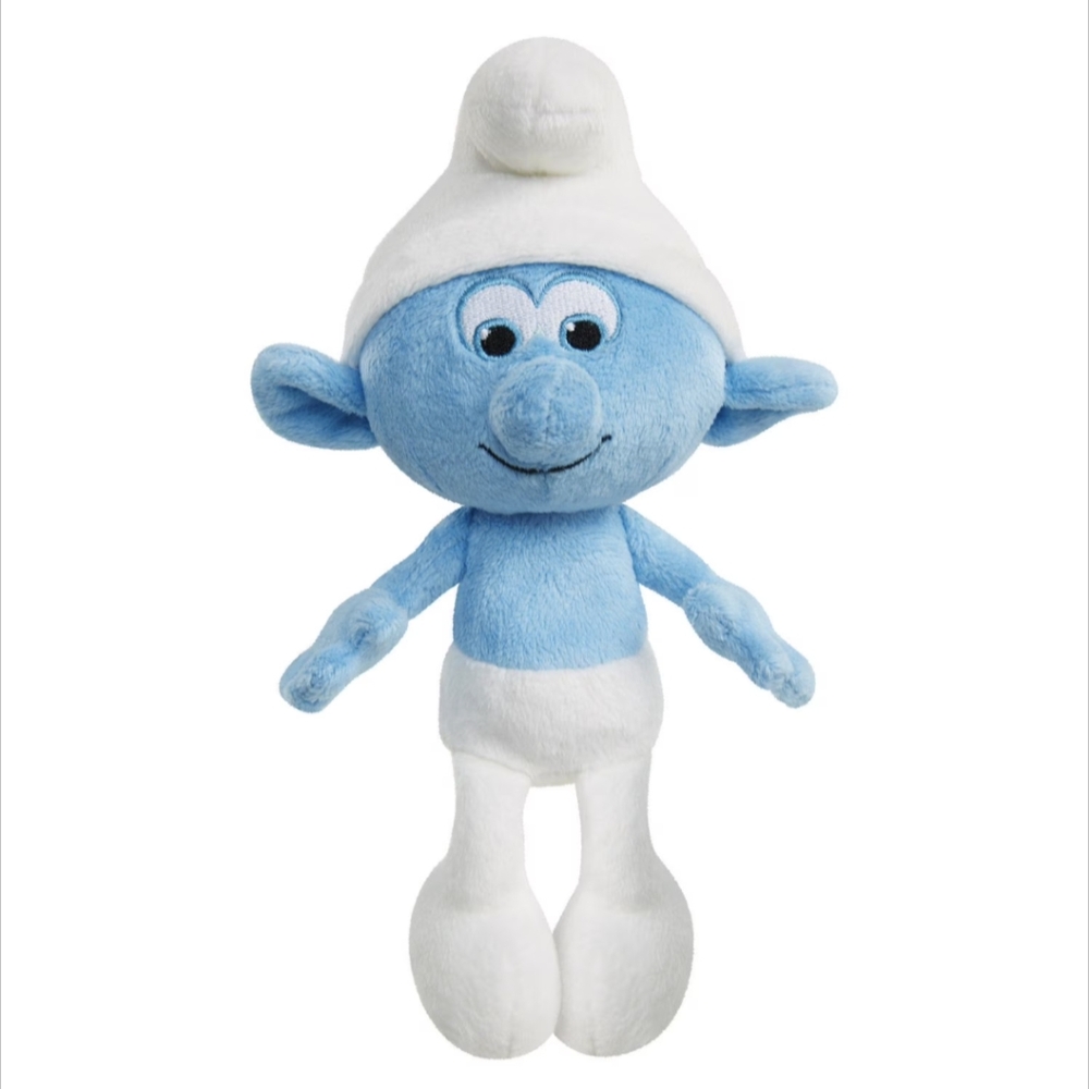 JAKKS Pacific* SMURF 8" beanie type plush doll
